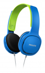 Juhtmega k&otilde;rvaklapid Philips SHK2000, sinine v./must v./roheline v.