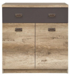 Kummut Malcolm I, pruun v., 87.5 cm x 40 cm x 80 cm