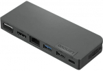 Dokkimisjaam Lenovo USB-C Travel Hub 4X90S92381, hall v.