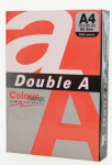 Kontoripaber Double A, A4, 80 g/m&sup2;, punane v.