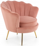 Tugitool Amorinito, kuldne v./roosa v., 83 cm x 77 cm x 77 cm