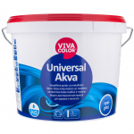 V&auml;rv, universaalsed Vivacolor Semi Gloss, pooll&auml;ikiv, 2.7 l, valge v.