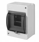 Modulaarne paneel Elektroplast, krohvipealne, IP30, 4 mood., must v./hall v.