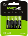 Laetav aku Green Cell GR02 HR6, AA, 2000 mAh, 4 tk