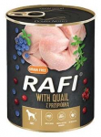 M&auml;rg koeratoit Rafi Quail, Blueberries And Cranberries, vutt, 0.8 kg