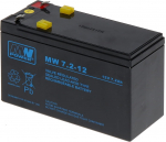 UPS aku MPL Power Elektro MW 7.2-12, 7.2 Ah