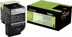 Printerikassett Lexmark 70C20K0, must v.