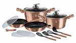 Poti ja panni komplekt, koos tarvikutega Berlinger Haus Rose Gold BH-7058
