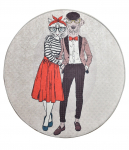 Vaip Conceptum Hypnose Best Couple, mitmev&auml;rviline, 100 cm x 100 cm