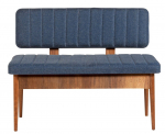 Esiku pink Kalune Design Vina 1048-2, p&auml;hklipuu v./s&uuml;gavsinine v., 110 cm x 46 cm x 85 cm