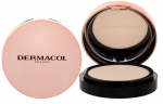 Kompaktne pulber Dermacol 24H Long-Lasting Powder And Foundation, hele pruun v., 1, 9 g