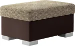 Tumba R4 Berlin 03, Soft 66, pruun v./beež v., 55 cm x 85 cm x 40 cm