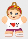 Auto &otilde;huv&auml;rskendaja Acappella Girl I Love You