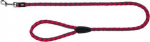Koera rihm Trixie Cavo TX-144211, must v./roosa v., L/XL