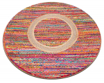 Vaip Conceptum Hypnose Colored Jute 287CHL1967, mitmev&auml;rviline, 100 cm x 100 cm