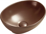 Vannitoa kraanikauss Mexen Elza 21014068, keraamiline, 40 cm x 33 cm x 14 cm, pruun