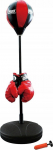 Poksikott aluse ja kinnastega Master Boxing Set, must v./punane v.