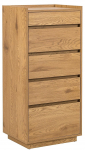 Kummut Home4you Sacha 45139, pruun v., 109 cm x 50 cm x 40 cm