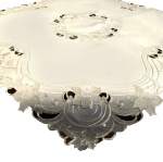 Laudlina ruudukujuline OH-148-B, kreemjasvalge, 85 x 85 cm