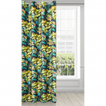 &Ouml;&ouml;kardin Livy D91, beež/t&uuml;rkiissinine/roheline, 140 cm x 250 cm