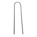 Agrokile kinnitusnael 375440, 17 cm x 35 cm, 17 cm, tsingitud teras, must, 10 tk