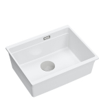 K&ouml;&ouml;givalamu Quadron Logan 100, graniit, 59 cm x 45 cm x 21.5 cm, valge v./roostevaba teras v.