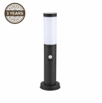 Vabalt seisev v&auml;lisvalgusti Domoletti DH7022-450, 15W, E27, IP44, must, 12.5 cm x 45 cm