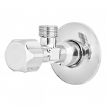 Nurgaventiil Invena ZW-52-020-L, nurk, wc paagi jaoks, pesumasinale, 1/2" x 3/4"