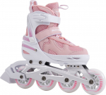 Rulluisud Blackwheels Flex Pro, valge v./roosa v., 38-41
