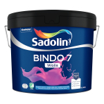 V&auml;rv Sadolin Bindo 7, valge, 9 l