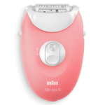 Epilaator Braun Silk Epil 3-176, roosa v.