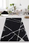 Vaip Conceptum Hypnose Broken Black, valge v./must v., 240 cm x 150 cm