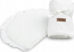 Vankri voodipesukomplekt Sensillo, valge v., 2 tk