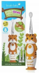Elektriline hambahari Brush-baby WildOnes Tiger, valge v./oranž v.