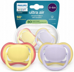 Luttide komplekt Philips Avent Ultra Air, 0 kuud, punane v./kollane v./violetne v.