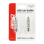 Autopirn AMiO Standard, led, valge v., 12 V