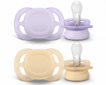 Luttide komplekt Philips Avent Ultra Start, 0 kuud, kollane/violetne