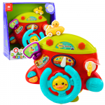 Interaktiivne m&auml;nguasi, kelgurool Lean Toys Aircraft Fun, 22 cm, sinine v./punane v./roheline v.