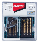 Metallist puurikomplekt Makita D-67527, metall, hss-tin, silindriline, 1.5-10 mm x 15 cm