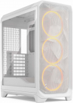 Arvuti korpus Fractal Design Meshify 3 RGB, valge v.