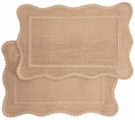 Lauamatt Homla Calma 244103, 35 cm x 30 cm, 2 tk, Pruun v.