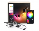 V&auml;litingimustes pirnide girlande Philips Hue Festavia Globe, IP65, must v., 18.2 cm x 18.3 cm