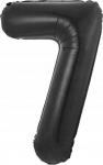 Fooliumist &otilde;hupall number GoDan Beauty & Charm Nr. 7, must v.