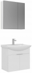 Vannitoa m&ouml;&ouml;bli komplekt Kalune Design Purus 65-340, valge v., 50 cm x 65 cm x 58 cm
