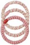 Juuksekumm Invisibobble Twistar Blush Braids, mitmev&auml;rviline, 3 tk
