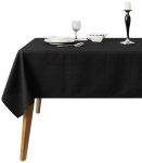 Laudlina ristk&uuml;likukujuline Hermia Grande, must v., 150 x 250 cm