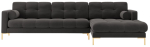 Nurgadiivan Cosmopolitan Design Bali Bluvel 18, kuld v./tumehall v., parem, 185 x 293 cm x 75 cm