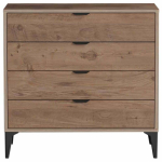 Kummut Kalune Design Arden 4, atlantic pine v., 88 cm x 90 cm x 40 cm