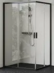 Kahjustatud pakendiga toode. Du&scaron;iuks Ravak NBLRV2K, 90 cm x 195 cm x 90 cm, must v./l&auml;bipaistev