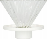 Teevalmistaja Hario Cha Cha Drip Bouquet 02 CDB-02-W, 0.3 l, l&auml;bipaistev v.